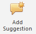 8. Add suggestion