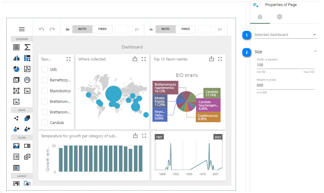 Components: Default - Dashboard