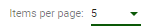 4. Items per page